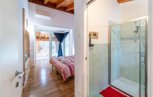Phòng tắm tại Loggia Dal Lago