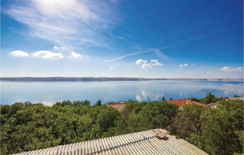 a view of a large body of water at Holiday Home Baric Draga Baric Draga in Barić Draga