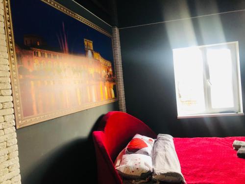 Postel nebo postele na pokoji v ubytování hotel ON