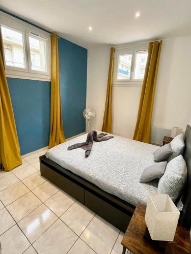 Joli appartement spacieux à 3 min à pied de la mer