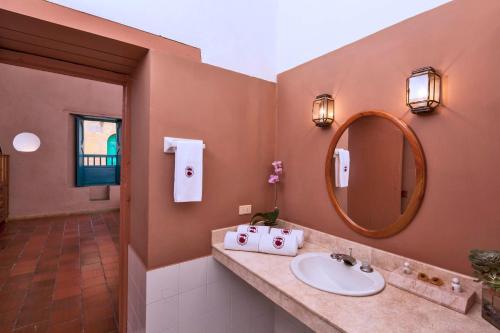 Kylpyhuone majoituspaikassa Posada del Campanario