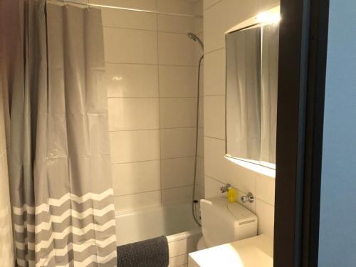 Koupelna v ubytování B506, Schönes und gemütliches Appartement