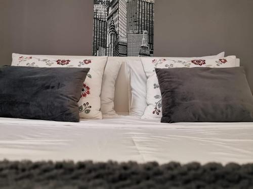 Кровать или кровати в номере Apartment Soldo