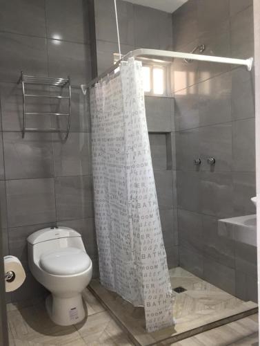 Koupelna v ubytování CASA COLON