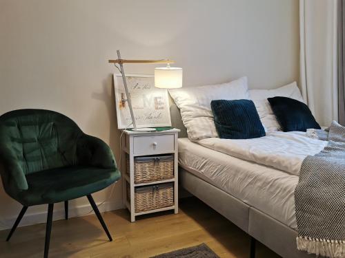 Posteľ alebo postele v izbe v ubytovaní Apartament Kołobrzeg Port Welcome Home