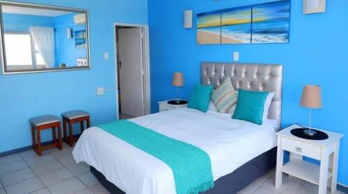 Ένα ή περισσότερα κρεβάτια σε δωμάτιο στο Sea Wave Holidays - Stella Maris