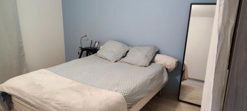 Katil atau katil-katil dalam bilik di HOME HOSE