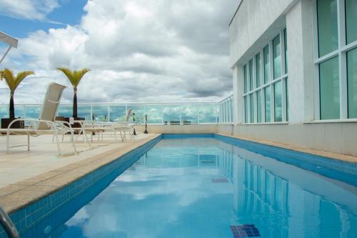 Piscina di Saint Moritz. Apartamento charmoso no centro de Brasília. o nelle vicinanze