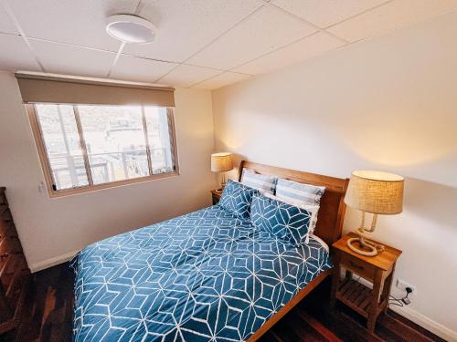 En eller flere senge i et værelse på Riverfront Dream on the Hawkesbury - Water View