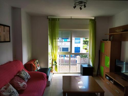Χώρος καθιστικού στο Precioso apartamento con garaje en Avenida Andalucía 77 playa Mezquitilla