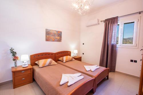 Postel nebo postele na pokoji v ubytování Divine Apartment