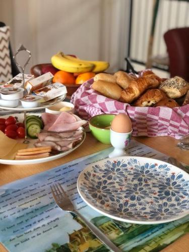 Jídlo v bed and breakfast nebo okolí