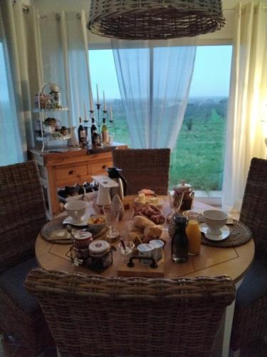 Mad på bed and breakfast-stedet eller i nærheden