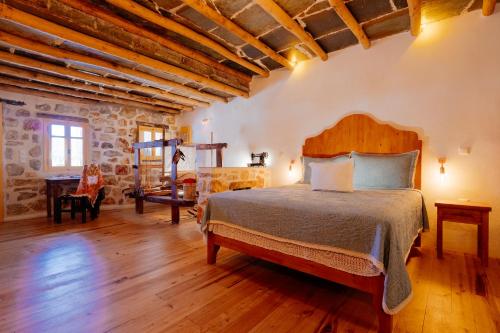 A bed or beds in a room at Stenosa