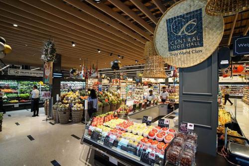 a grocery store filled with lots of fruits and vegetables at Malinee Villa Phuket in Bang Tao Beach