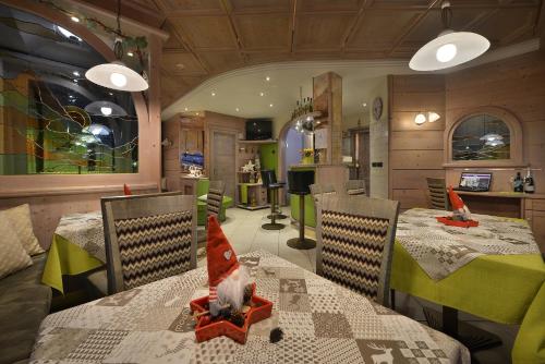 Χώρος καθιστικού στο Hotel Piccolo Mondo