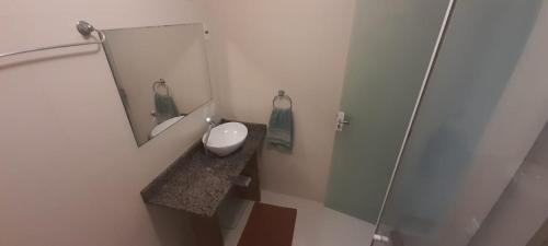 ห้องน้ำของ Aquarela Bombinhas