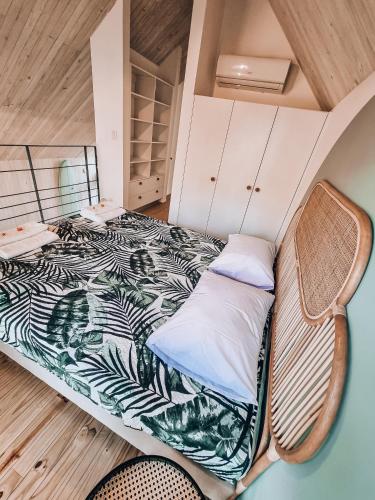 Postel nebo postele na pokoji v ubytování Little Escape