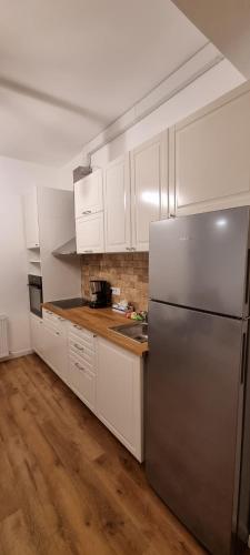 Kuchyň nebo kuchyňský kout v ubytování Calea Moldovei Residence