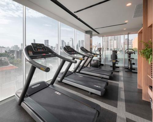 Фитнес-центр и/или тренажеры в Wyndham Garden Bangkok Sukhumvit 42