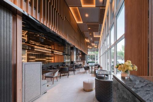 Гостиная зона в Wyndham Garden Bangkok Sukhumvit 42