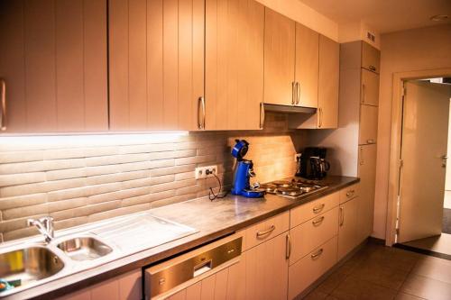 Køkken eller tekøkken på De Pluktuin