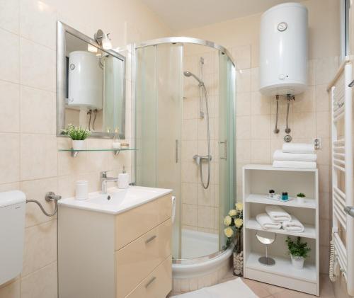 Kúpeľňa v ubytovaní Exclusive Center Apartments
