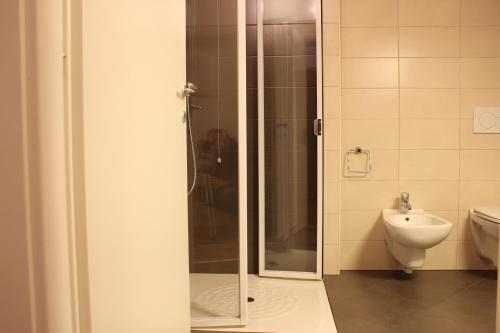 Koupelna v ubytování Trentino Apartments - Il Gufo Vacanze