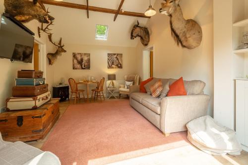 Ruang duduk di The Lodge, Wherstead