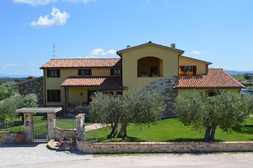 Landskap semula jadi dekat dengan the country house
