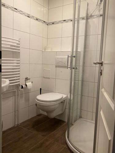 Bilik mandi di Gästehaus Seeburg