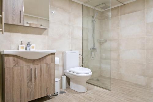 Koupelna v ubytování Remezzo Luxury Apartments