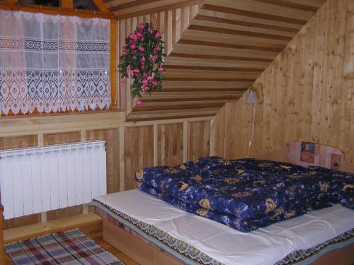 Postel nebo postele na pokoji v ubytování Privát Sokolie
