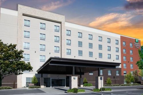 una representación de un hotel con un edificio en Holiday Inn Express & Suites - Nashville MetroCenter Downtown, an IHG Hotel en Nashville