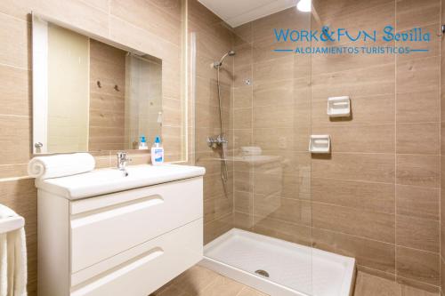 Kúpeľňa v ubytovaní Apartamento La Campana en Centro Sevilla