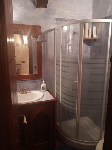 Koupelna v ubytování La casita de Manuel