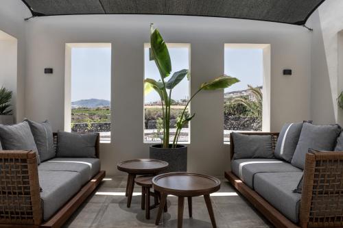 Χώρος καθιστικού στο Ardor Exclusive Villas