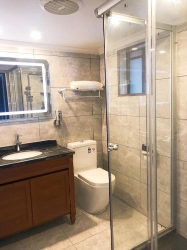 Ένα μπάνιο στο Oxley Motor Inn