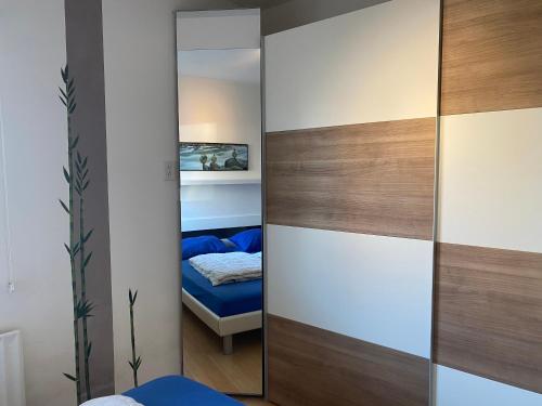 En eller flere senge i et værelse på Appartement Walvis nr. 22