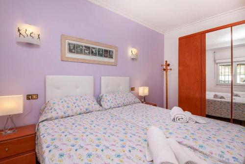Cama o camas de una habitación en Montemar