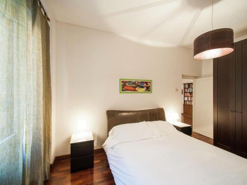 Lova arba lovos apgyvendinimo įstaigoje Spavious Apartment in Rome with city view