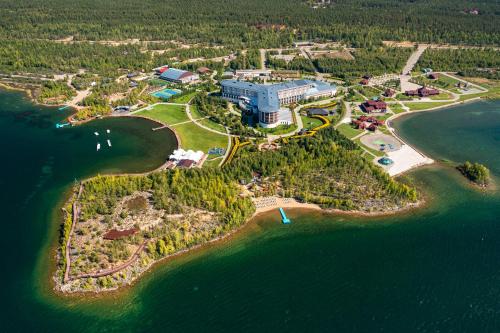 Landskap semula jadi dekat dengan hotel