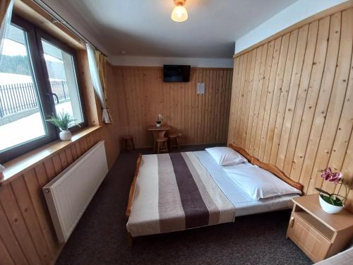 Cama o camas de una habitación en Niebiańska Grań