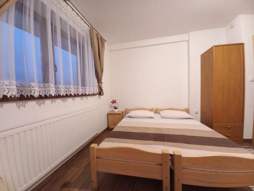 Cama o camas de una habitación en Niebiańska Grań