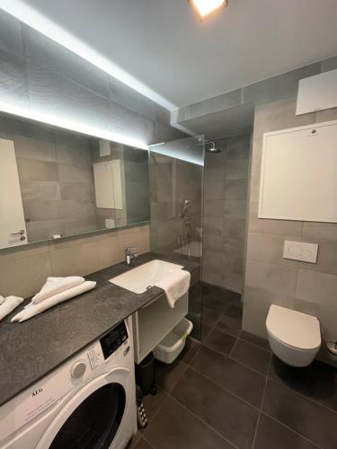 Ένα μπάνιο στο Planai Apartment Eishöhle