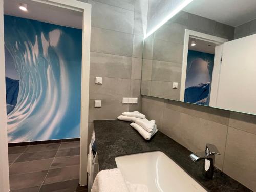 Ένα μπάνιο στο Planai Apartment Eishöhle