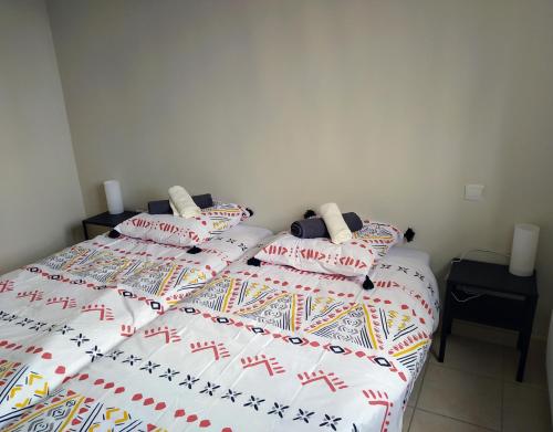 Posteľ alebo postele v izbe v ubytovaní Très bel appartement spacieux