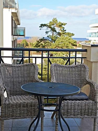 Balkon ili terasa u objektu Promenada by Baltic Home