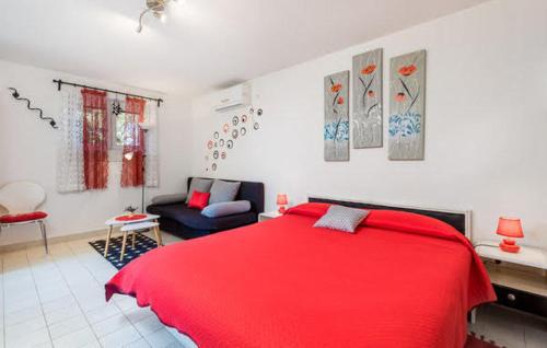 Posteľ alebo postele v izbe v ubytovaní Apartment Rojal