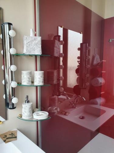 Un baño de B & B Les Secrets des Loges